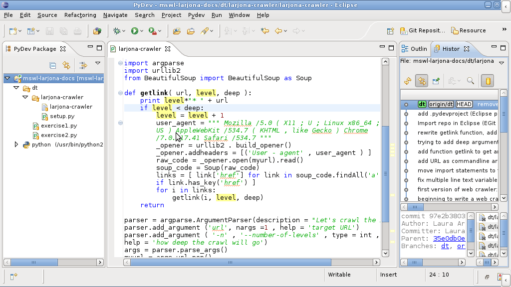 Eclipse IDE for Python