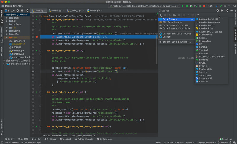 Pycharm IDE, one of the best integrated development environment for Python